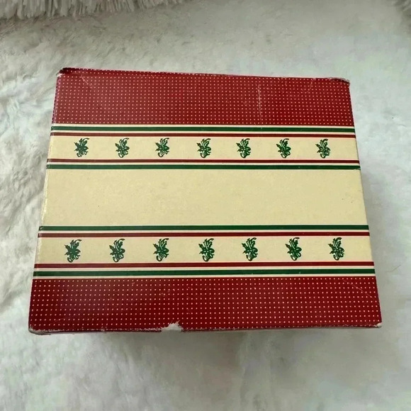 Vintage Goose Geese Ducks NIB Christmas Wreath Coffee Mug 90’s Cottagecore - Picture 8 of 11